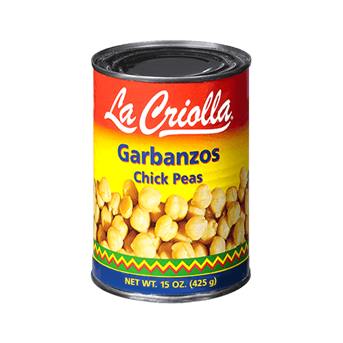 All Natural Chick Peas - Grown in USA, La Criolla 15oz (Set of 24 cans)