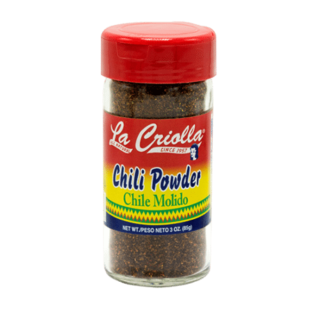 La Criolla Ground Chili Powder - Authentic Hispanic Flavors in 6 Glass Jars
