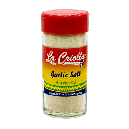 La Criolla Garlic Salt - Ajo Con Sal (4.75oz, Set of 6)