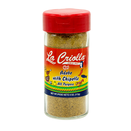 La Criolla Authentic Adobo with Chipotle - All-Natural Spice