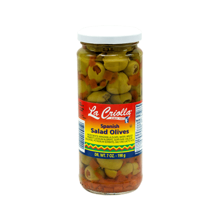 All-natural Salad Olives with Pimiento - Delicious Flavor