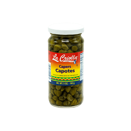 All-Natural Spanish Capers by La Criolla (Set of 12 Glass Jars)