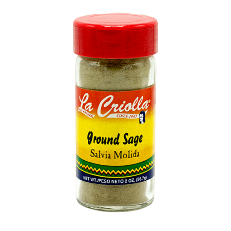 La Criolla Ground Sage - Authentic Hispanic Flavor (2oz, Set of 6)