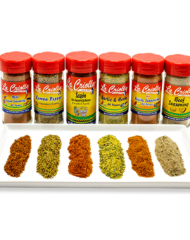 Bold Flavors for Summer Grilling: The Essential Package, Set of 6 Spices and Blends, Perfect for Latino-Inspired BBQs