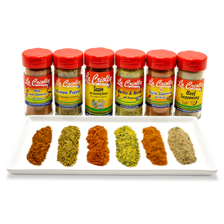 Bold Flavors for Summer Grilling: The Essential Package, Set of 6 Spices and Blends, Perfect for Latino-Inspired BBQs
