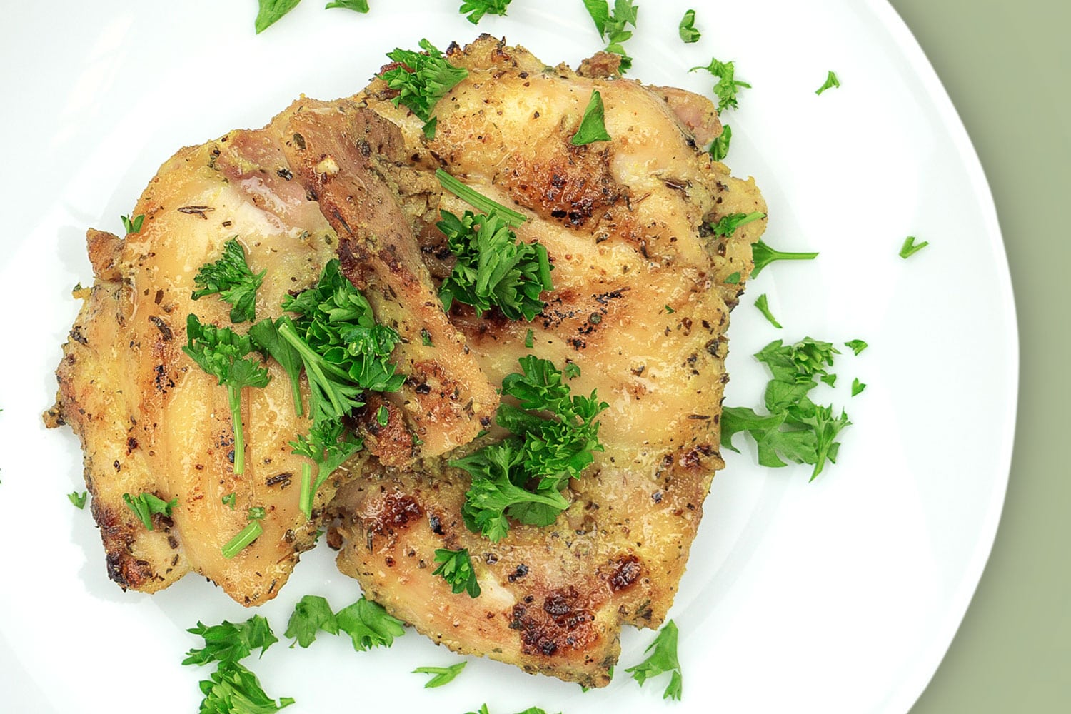 Garlic Herb Chicken - Flavorful Hispanic Recipe by La Criolla